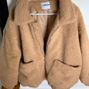 I Am Gia Teddy Coat
